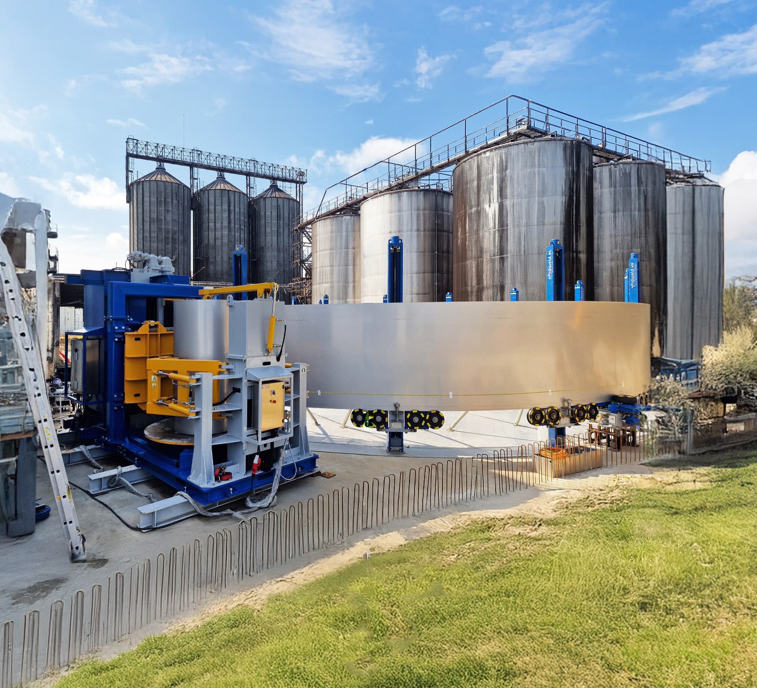 20 ft = wyposażenie do jednego zbiornika