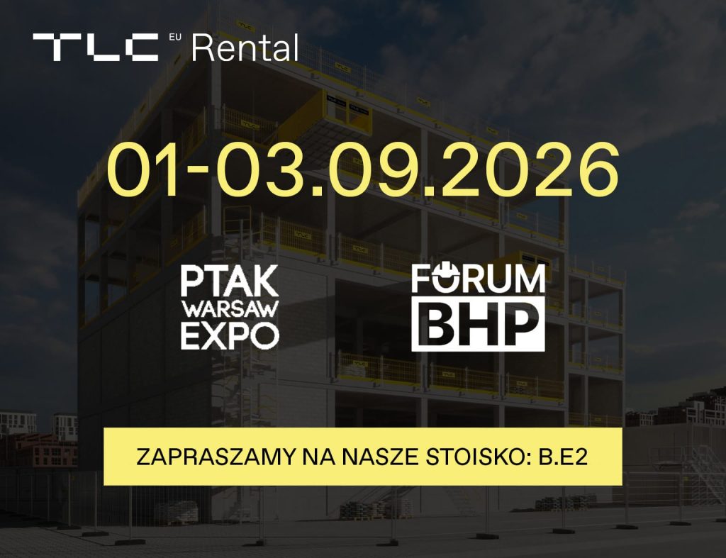 Bezpieczeństwo pracy w praktyce – TLC Rental na Forum BHP 2026 